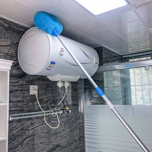 1PC Ceiling Fan Cleaner Duster with Extension Pole Reusable Microfiber
