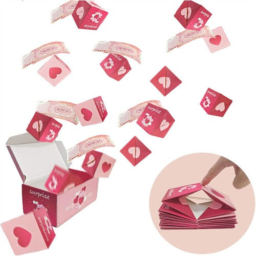 Folding Bouncing ATM Surprise Money Bounce Jumping Box Birthday Party