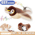 Electronic Interactive Cat Toy Flapping Wings Sparrow Bird Catnip Toys