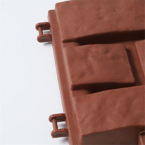 Flower Bed Edging Plastic Garden Fence DIY Stone Brick Effect Law