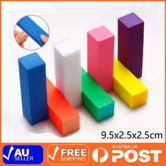 Nail Files and Buffers,Professional Manicure Tools Kit Rectangular Art