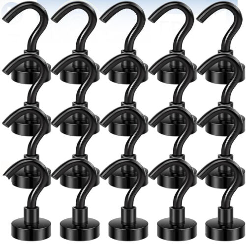 Magnetic Hooks 45kg Strong Magnets Hook for Home Kitchen Trav