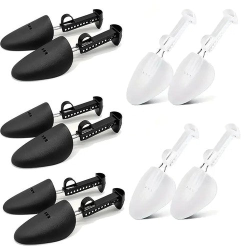 10x Adjustable Men Women Plastic Shoe Tree Shaper Keeper Stretcher Sho