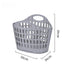 Large Foldable Handheld Dirty Clothes Basket Wall Mounted for Bathroom