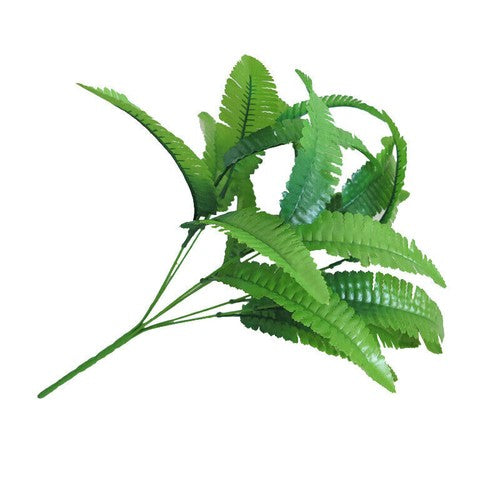 10pcs Bunch 43cm Artificial Persian Leaves Fern Grass Green Plant Gard