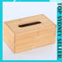 2x Tissue Box Paper Wooden Cover Holder Dispenser Storage Case Home Of