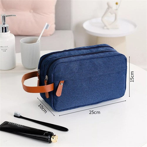2PCS Toiletry Bag Travel Wash Case Shower Bathroom Cosmetic Storage Wa