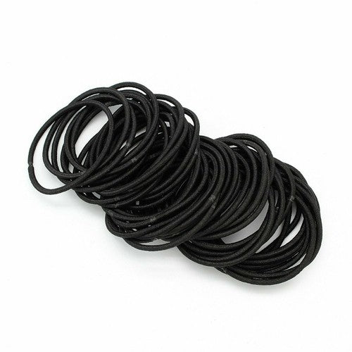 200PCS HairBands Ties Hair Elastic Scrunchies Women Girls Accessories