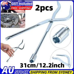 2pcs Brake Spring Installer Removal Plier Drum Brake Pliers Car Repair