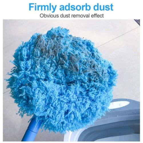 1PC Ceiling Fan Cleaner Duster with Extension Pole Reusable Microfiber