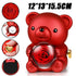 Eternal Rose Bear with Necklace Exquisite Gift Box for Valentine's&Mot
