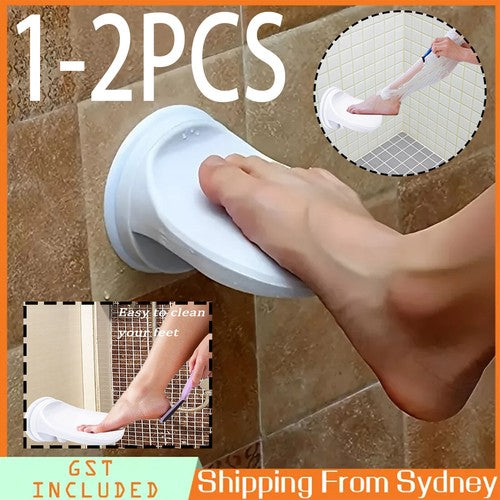 Suction Cup Shower Foot Rest, Bathroom Foot Step for Shaving/Scrubing