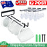 1PC 30cm Wine Glass Racks Cup Wall Mounted Stemware Hanging Wine Glass