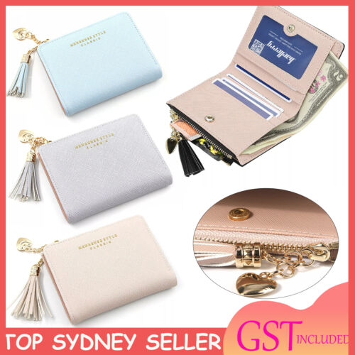 Wallet Multi Purpose Zipper Folded Purses Coins Pouches Multi-card Pos