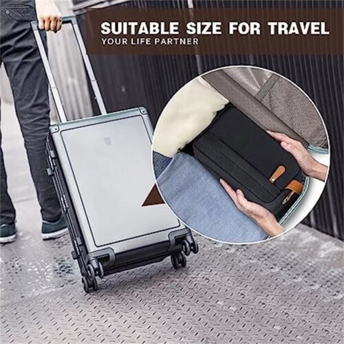 2PCS Toiletry Bag Travel Wash Case Shower Bathroom Cosmetic Storage Wa