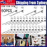50PCS Slatwall Hook Slat wall panel Grooved Display Board Showroom Hoo