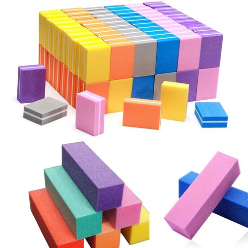 Nail Files and Buffers,Professional Manicure Tools Kit Rectangular Art