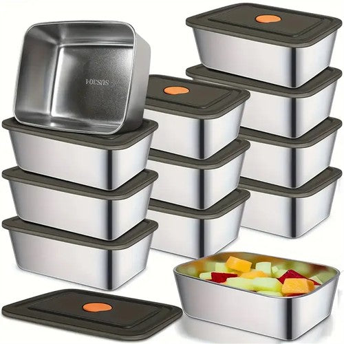 Stainless Steel Food Storage Containers with Lids For Food Fruit