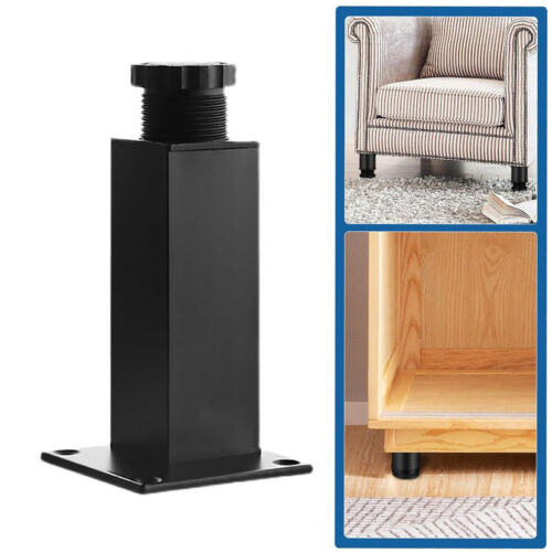Square Cabinet Legs 10cm Bathroom Furniture Leg Adjustable Kitche