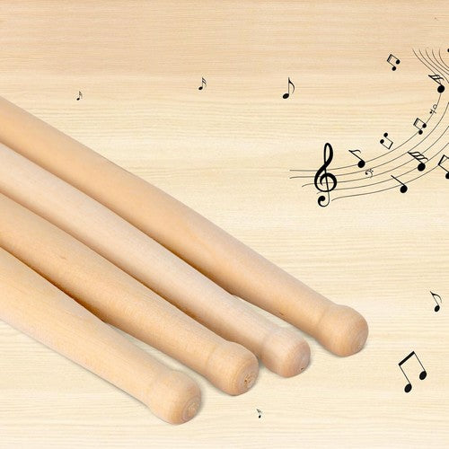 7A Maple Wood Lightweight Endearing Music Oval Tip Drumsticks Dr