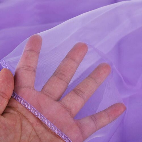 4x Organza Fabric Bridal Solid Sheer Organza Crystal Organza Sheer Sil