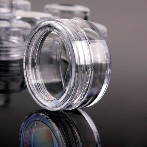 Mini Sample Bottle Cosmetic Makeup Jar Pot Face Cream Lip Balm