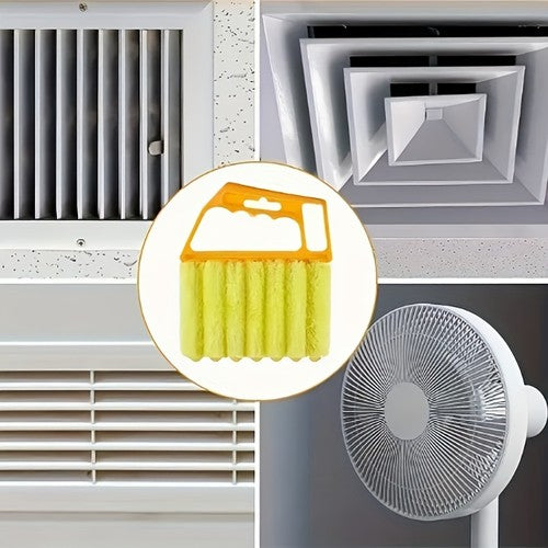 5pcs Hand Held Window Blinds Cleaner Brush Vertical Window Venetian Bl