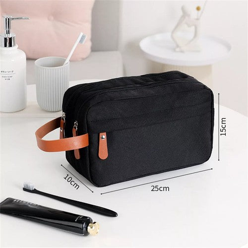 2PCS Toiletry Bag Travel Wash Case Shower Bathroom Cosmetic Storage Wa