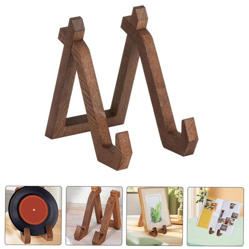 Easel Picture Frame Photo Stand Wooden Display Stand Home Decor Pl
