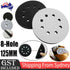 6X Soft Sponge Interface Pad Sanding Pads and Hook 5 Inch(125MM) Foam S