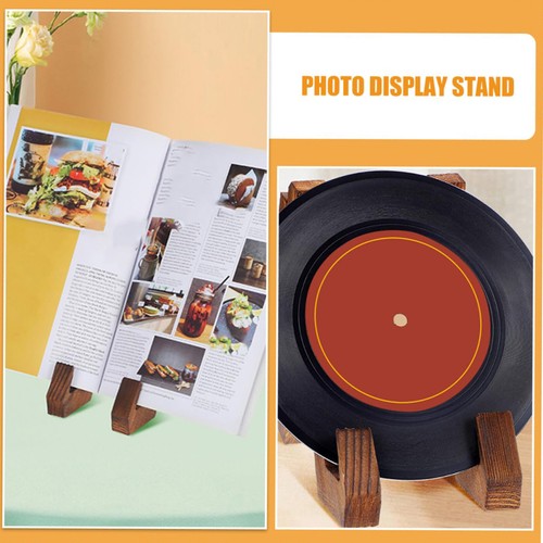 Easel Picture Frame Photo Stand Wooden Display Stand Home Decor Pl