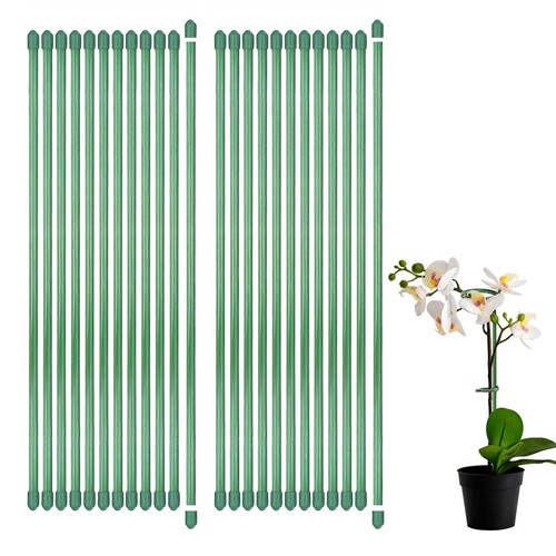 60CM Green Fingers Garden Stakes Metal Plant Support Stake T