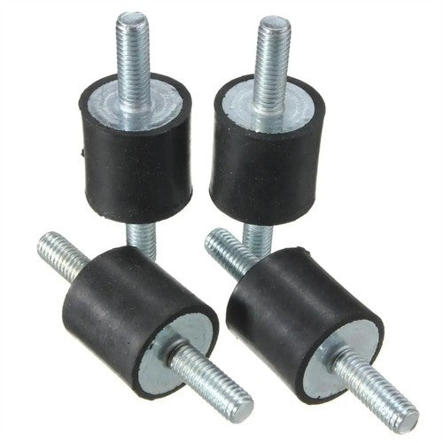 4PCS M10 30*40mm Rubber Shock Absorber Anti Vibration Isolator Mounts