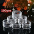 Mini Sample Bottle Cosmetic Makeup Jar Pot Face Cream Lip Balm