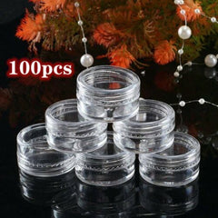 Mini Sample Bottle Cosmetic Makeup Jar Pot Face Cream Lip Balm