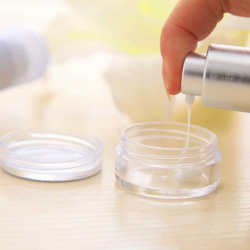 Mini Sample Bottle Cosmetic Makeup Jar Pot Face Cream Lip Balm