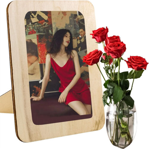 UP 100x Wooden Photo Picture Frame with Stand For Picture Photo 14x19c