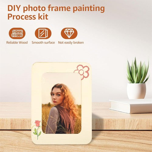 UP 100x Wooden Photo Picture Frame with Stand For Picture Photo 14x19c