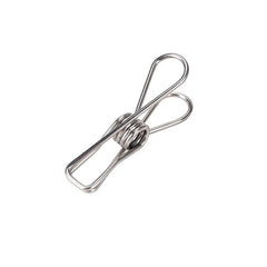 Stainless Steel Clothes Pegs Rustproof Laundry Hanging Clips