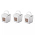 Cupcake Boxes White Single Cupcake Boxes,Cake Box with Clear Window