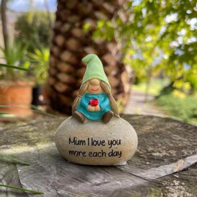 Mum I Love You More Each Day Sentimental Rock Ornaments Mother's Day G