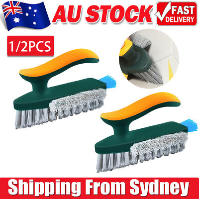2-in-1 Crevice Cleaning Brush Grout Cleaner Scrub Brush Gap Cleaning B