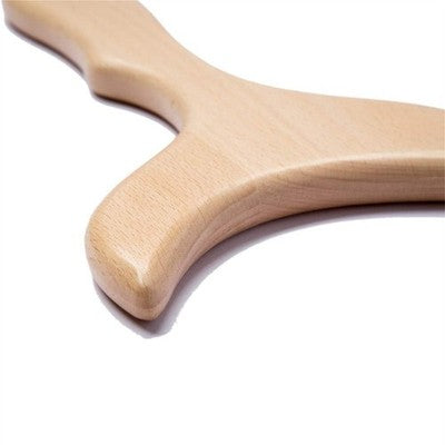 2x Beechwood Massager Meridian Scraping Board for Body Muscle Relaxati