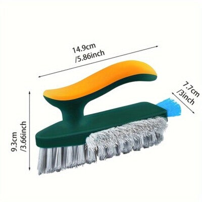 2-in-1 Crevice Cleaning Brush Grout Cleaner Scrub Brush Gap Cleaning B