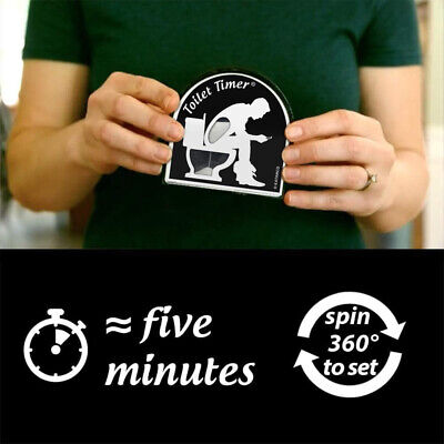 Toilet Timer Funny Gifts for Men Husband Dad Hourglass Art Craft Deskt