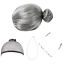 Grandma Old Lady Dress Up Set Granny Costume Wig 4 Pcs Adult & Kid Free Postage