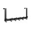 Over Door 6/7 Hooks Heavy Duty Metal Kitchen Cabinet Clothes Key Hanger Holder