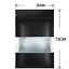 50X 9x13cm Aluminum Foil Mylar Food Packaging Zip Seal Bags Stand Up Pouches Bag
