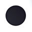 6x Round Black Silicone Coasters Non-slip thermal insulation Cup Mats Pad Drink