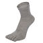 2Pairs Soft Sport Running Five Finger Toe Socks Elastic Short Solid Socks Men AU